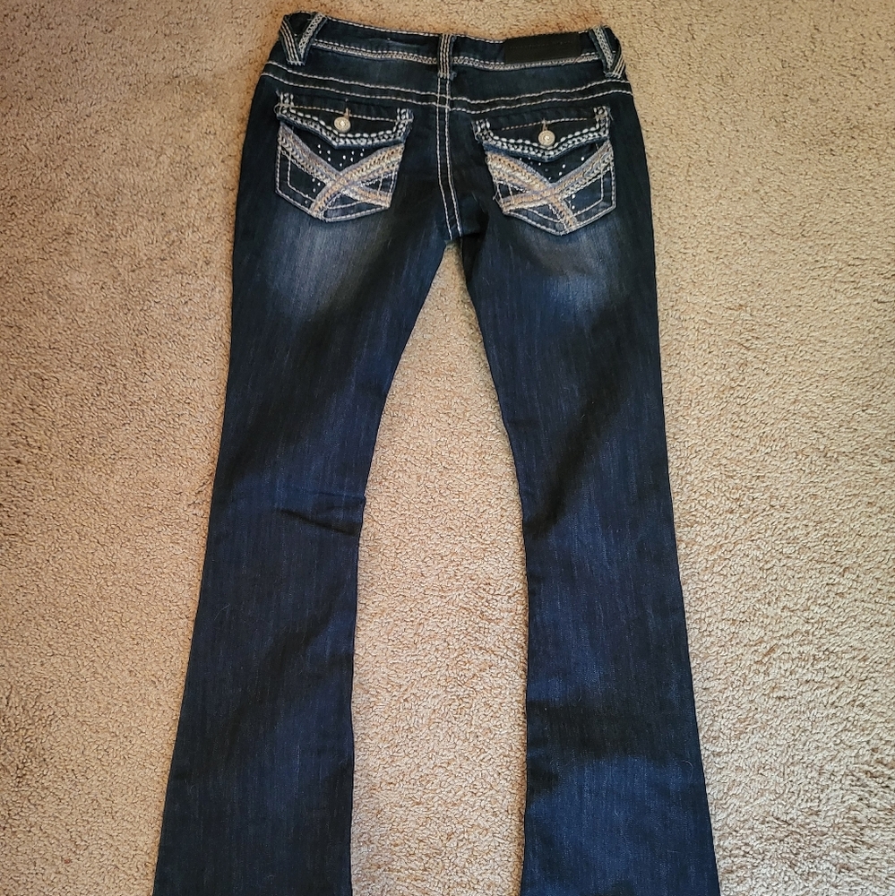 Rue 21 Slimboot jeans 0R. $10 - Picture 6 of 8